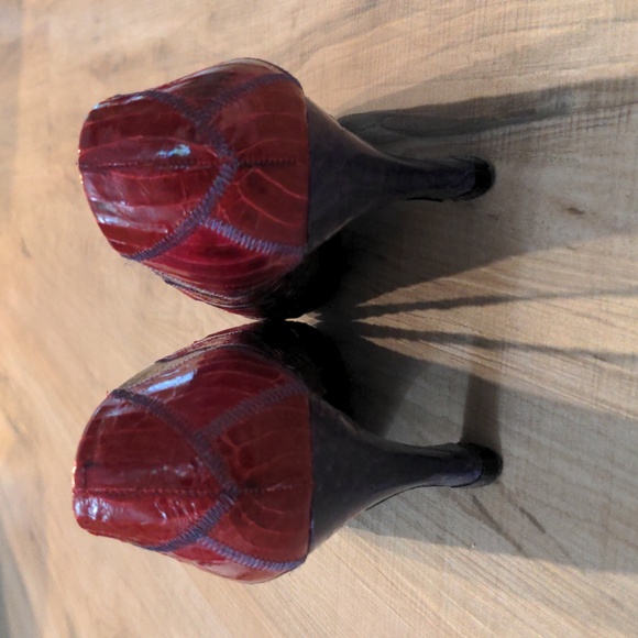 Vintage fine leather Amanda Smith pumps - Picture 6 of 9